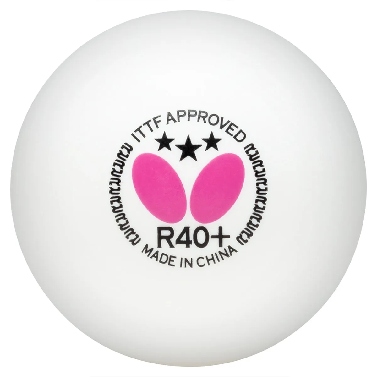 Pelota Butterfly R40+ 3 estrellas
