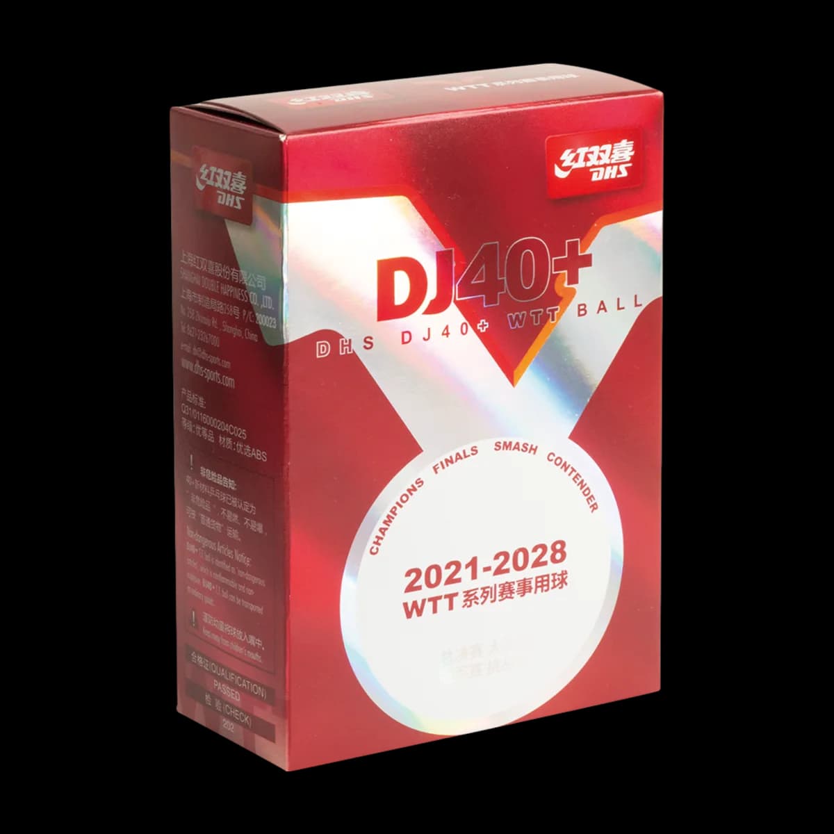 Pelotas DHS DJ40+ WTT 3 Estrellas